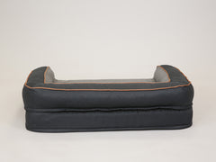 Beckley Dog Sofa Bed - Midnight / Dove, Medium