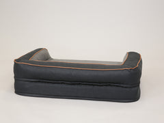 Beckley Dog Sofa Bed - Midnight / Dove, Medium