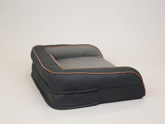 Beckley Dog Sofa Bed - Midnight / Dove, Medium
