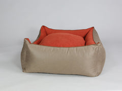 Selbourne Orthopaedic Walled Dog Bed - Ginger / Ember, X-Large