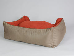 Selbourne Orthopaedic Walled Dog Bed - Ginger / Ember, X-Large