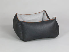 Exbury Orthopaedic Walled Dog Bed - Black Coffee / Frost, Small