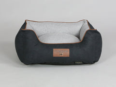 Exbury Orthopaedic Walled Dog Bed - Meteorite / Frost, Small
