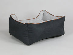 Exbury Orthopaedic Walled Dog Bed - Meteorite / Frost, Small