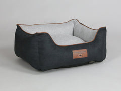 Exbury Orthopaedic Walled Dog Bed - Meteorite / Frost, Small