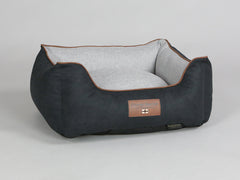 Exbury Orthopaedic Walled Dog Bed - Meteorite / Frost, Small
