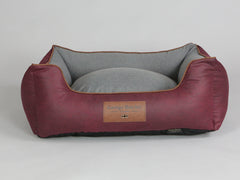 Exbury Orthopaedic Walled Dog Bed - Chianti / Ash, Medium