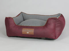 Exbury Orthopaedic Walled Dog Bed - Chianti / Ash, Medium