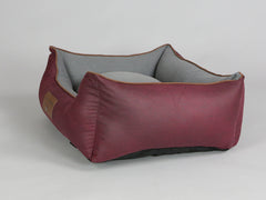 Exbury Orthopaedic Walled Dog Bed - Chianti / Ash, Medium