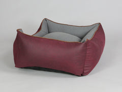 Exbury Orthopaedic Walled Dog Bed - Chianti / Ash, Medium