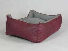 Exbury Orthopaedic Walled Dog Bed - Chianti / Ash, Medium