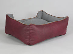 Exbury Orthopaedic Walled Dog Bed - Chianti / Ash, Medium