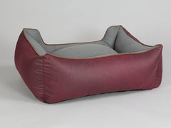Exbury Orthopaedic Walled Dog Bed - Chianti / Ash, Medium