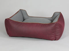 Exbury Orthopaedic Walled Dog Bed - Chianti / Ash, Medium