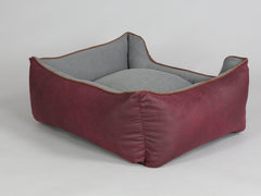 Exbury Orthopaedic Walled Dog Bed - Chianti / Ash, Medium