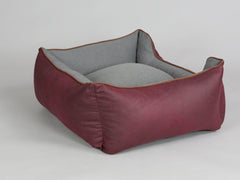 Exbury Orthopaedic Walled Dog Bed - Chianti / Ash, Medium
