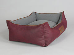 Exbury Orthopaedic Walled Dog Bed - Chianti / Ash, Medium