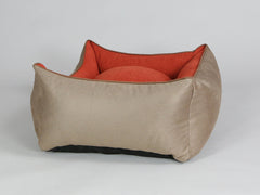 Selbourne Orthopaedic Walled Dog Bed - Ginger / Ember, Medium