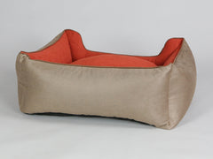 Selbourne Orthopaedic Walled Dog Bed - Ginger / Ember, Medium