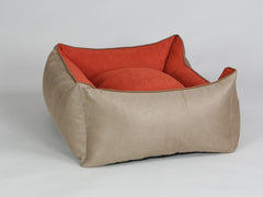 Selbourne Orthopaedic Walled Dog Bed - Ginger / Ember, Medium