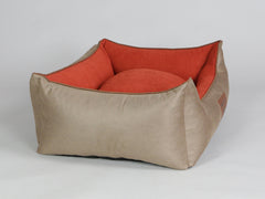 Selbourne Orthopaedic Walled Dog Bed - Ginger / Ember, Medium