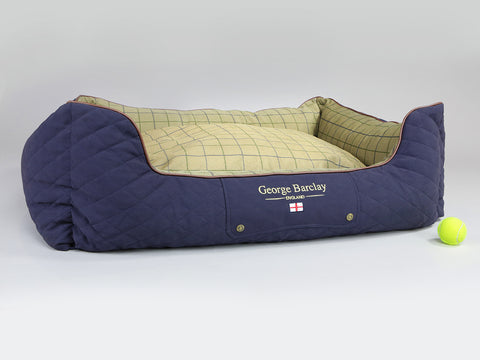 Country Orthopaedic Walled Dog Bed - Midnight Blue, X-Large