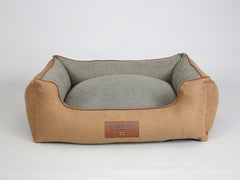 Exbury Orthopaedic Walled Dog Bed - Tan, Large