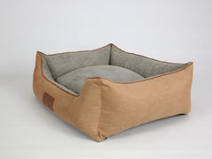 Exbury Orthopaedic Walled Dog Bed - Tan, Large