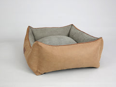 Exbury Orthopaedic Walled Dog Bed - Tan, Large