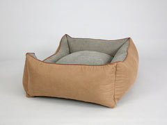Exbury Orthopaedic Walled Dog Bed - Tan, Large