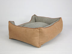Exbury Orthopaedic Walled Dog Bed - Tan, Large