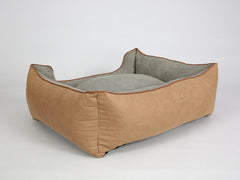 Exbury Orthopaedic Walled Dog Bed - Tan, Large