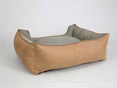 Exbury Orthopaedic Walled Dog Bed - Tan, Large