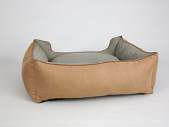 Exbury Orthopaedic Walled Dog Bed - Tan, Large