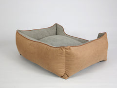 Exbury Orthopaedic Walled Dog Bed - Tan, Large