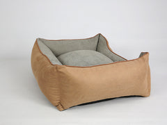 Exbury Orthopaedic Walled Dog Bed - Tan, Large