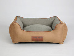 Exbury Orthopaedic Walled Dog Bed - Tan, Medium