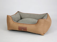 Exbury Orthopaedic Walled Dog Bed - Tan, Medium