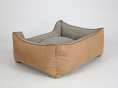 Exbury Orthopaedic Walled Dog Bed - Tan, Medium
