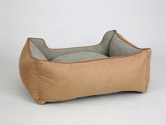 Exbury Orthopaedic Walled Dog Bed - Tan, Medium