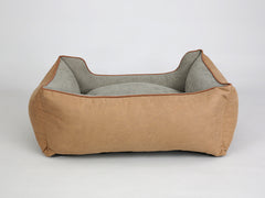 Exbury Orthopaedic Walled Dog Bed - Tan, Medium