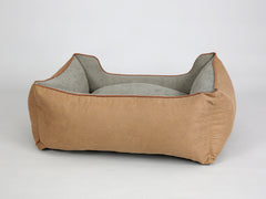 Exbury Orthopaedic Walled Dog Bed - Tan, Medium
