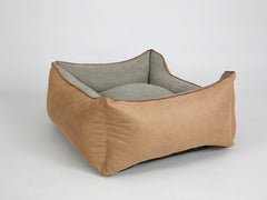 Exbury Orthopaedic Walled Dog Bed - Tan, Medium