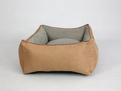 Exbury Orthopaedic Walled Dog Bed - Tan, Medium
