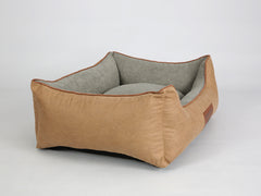 Exbury Orthopaedic Walled Dog Bed - Tan, Medium