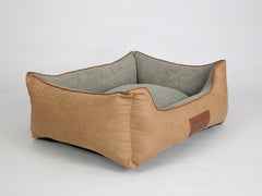 Exbury Orthopaedic Walled Dog Bed - Tan, Medium