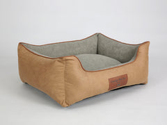 Exbury Orthopaedic Walled Dog Bed - Tan, Medium