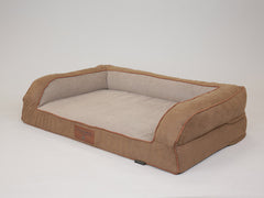 Exbury Dog Sofa Bed - Chocolate, Large