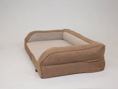 Exbury Dog Sofa Bed - Chocolate, Large