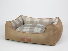 Heritage Orthopaedic Walled Dog Bed - Chocolate, Large